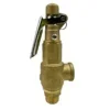 Brass Micro-start Safety Valve, A27W-16T, Manual - view 3