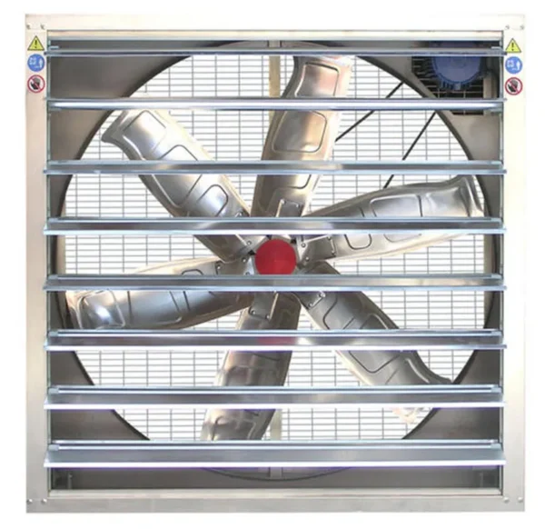 Breeding Farm Ventilation Fan, 54-Inch, Stainless, Steel