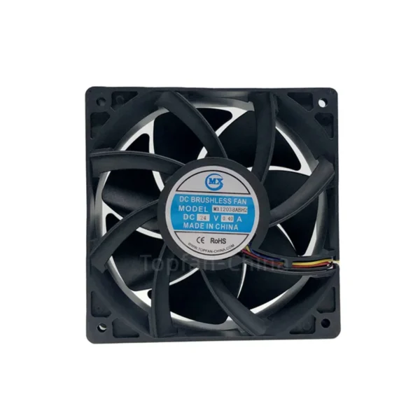 Brushless Axial Cooling Fan, 12V, 24V, 36V, 48V - view 3