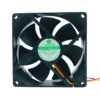 Brushless Axial Cooling Fan, 12V, 24V, 92*92*25mm, Plastic