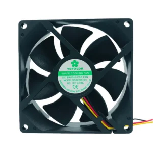 Brushless Axial Cooling Fan, 12V, 24V, 92*92*25mm, Plastic