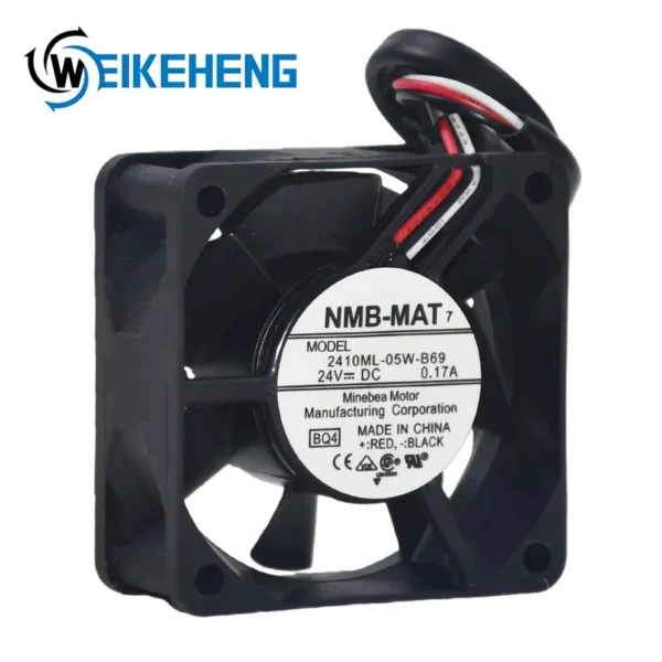 Brushless Axial Cooling Fan, NMB-MAT, 2410ML-05W-B69, 24V - view 5