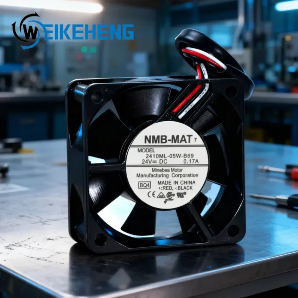 Brushless Axial Cooling Fan, NMB-MAT, 2410ML-05W-B69, 24V - view 6