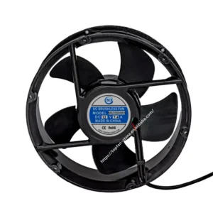Brushless Axial Fan, 220x60mm, 12V, Solar, Roof