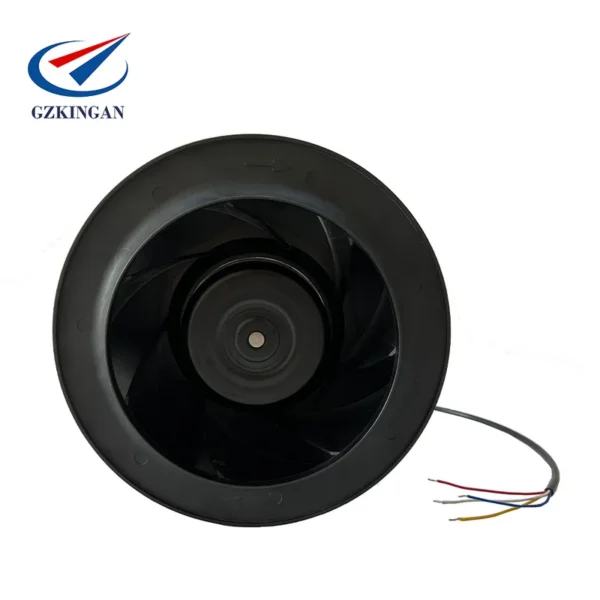 Brushless Backward Curved Impeller, 12V, 175mm, Centrifugal - view 2