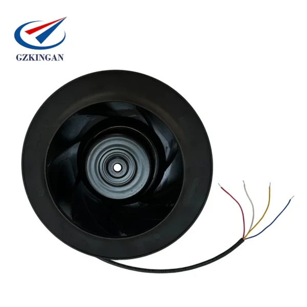 Brushless Backward Curved Impeller, 12V, 175mm, Centrifugal - view 4