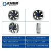 Brushless Ball Bearing, 200mm, Axial, 230V - view 3