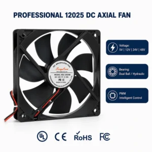 Brushless Cooling Fan, 12025, 120x120x25mm, 12V, 24V
