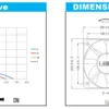 Brushless Cooling Fan, 200*200*60mm, 12V, 24V, 48V - view 4