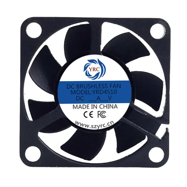 Brushless Cooling Fan, 45mm, 4510, 5V, 12V