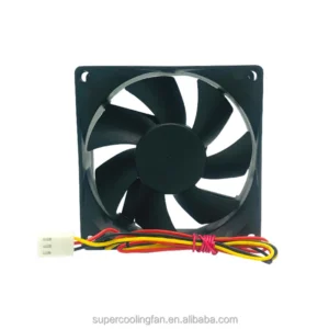 Brushless Cooling Fan, 8025, Plastic