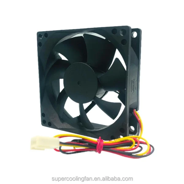 Brushless Cooling Fan, 8025, Plastic - view 2