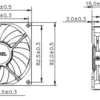 Brushless Cooling Fan, 9215, 12V, 92mm, PBT - view 5