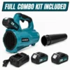 Brushless Cordless Blower, 21V, 150MPH, 320CFM, 4.0Ah