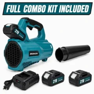 Brushless Cordless Blower, 21V, 150MPH, 320CFM, 4.0Ah