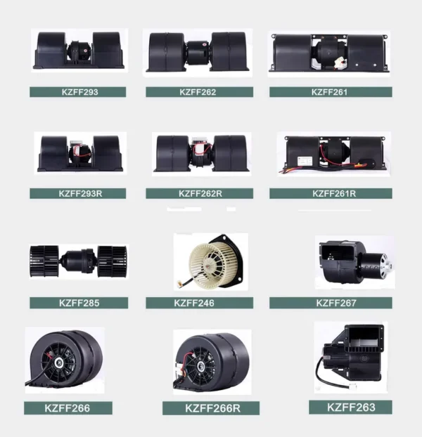 Brushless Evaporative Fan, 12V/24V, 216W, 100Pa, HVAC - view 6