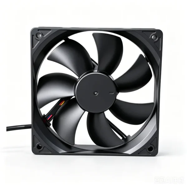 Brushless Fan, 120x120x25mm, 24V, 3D - view 2