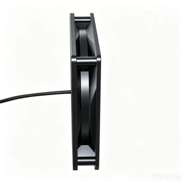 Brushless Fan, 120x120x25mm, 24V, 3D - view 3