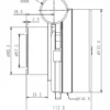 Brushless Fan, 130m3/h, 24VDC - view 4