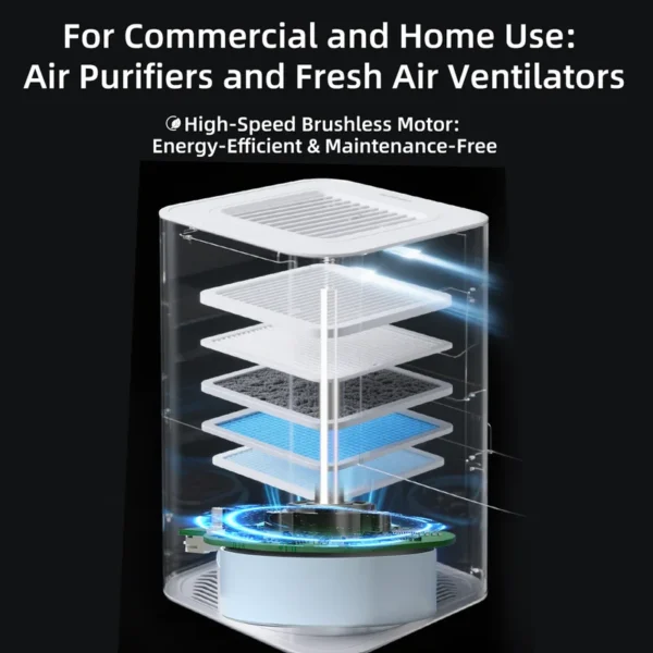 Brushless Fan, 24V, 61mm - view 5