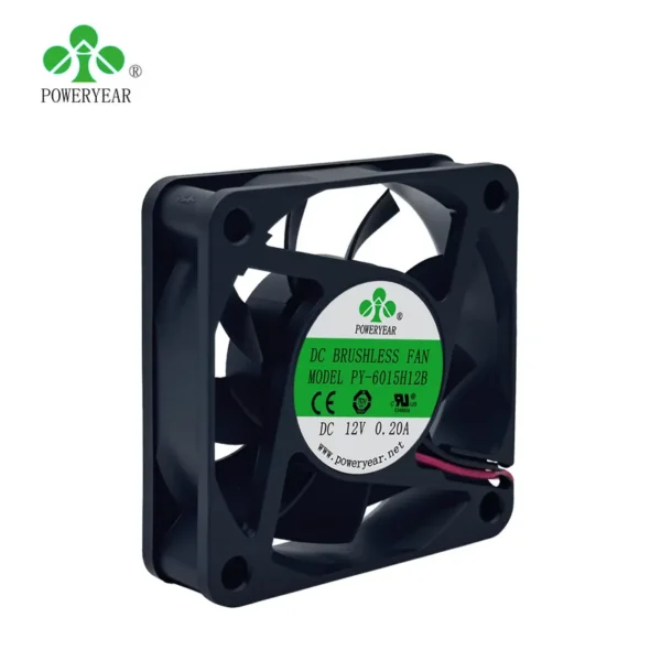 Brushless Fan, POWERYEAR, 3pin, 60mm, 5v - view 6