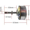 Brushless Fan, PWM, 12V, 6mm, IE3 - view 3