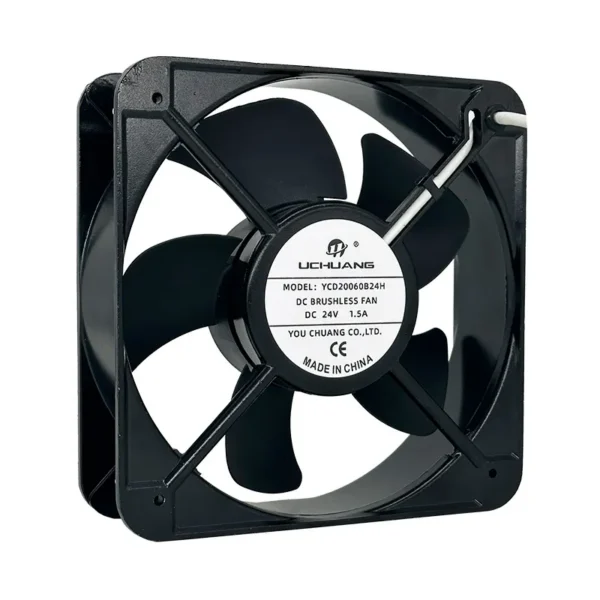 Brushless Fan, YC20060B24H, 12V, 24V, 48V - view 3