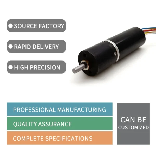 Brushless Gear Motor, BLDC, Brushless Motor, 8-2250rpm - view 3