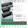 Brushless Motor, 60mm, 220V/110V, Aluminum, Tangential - view 4