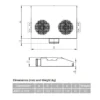 Brushless Motor, JDEC-2-12N, 230V-50/60Hz - view 3