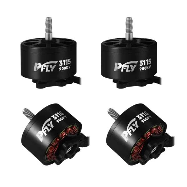 Brushless Motor, PFLY, 3115, 900KV, CNC - view 3