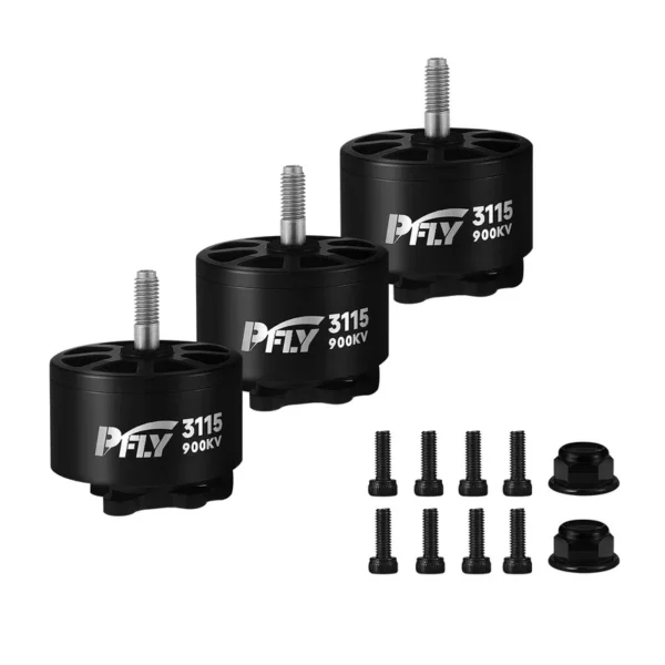 Brushless Motor, PFLY, 3115, 900KV, CNC - view 4
