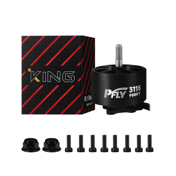 Brushless Motor, PFLY, 3115, 900KV, CNC - view 5