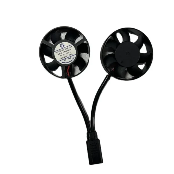 Brushless Plastic Cooling Fan, 50x50x10mm, 5V/12V, Axial - view 4