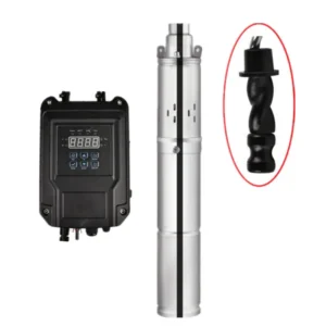 Brushless Submersible Pump, 48V, Solar, Stainless, Steel