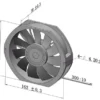 Brushless Two Ball Bearing, PBT, 12V, 17238 - view 3