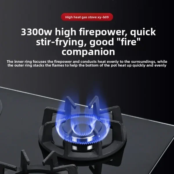 Built-in Four-burner Gas Stove - view 3