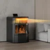 Burner Biomass Pellet Stove, 10kW, 10 KW, Carbon steel