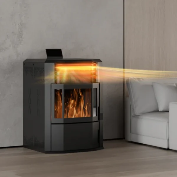 Burner Biomass Pellet Stove, 10kW, 10 KW, Carbon steel
