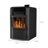Burner Biomass Pellet Stove, 10kW, 10 KW, Carbon steel - view 2