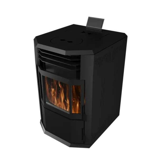 Burner Biomass Pellet Stove, 10kW, 10 KW, Carbon steel - view 5