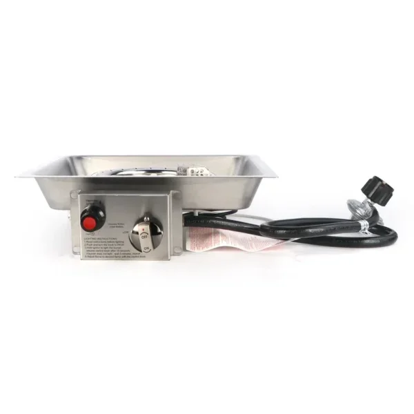 Burner Kit Patio Warmer, Stainless Steel, Fire Pit - view 2
