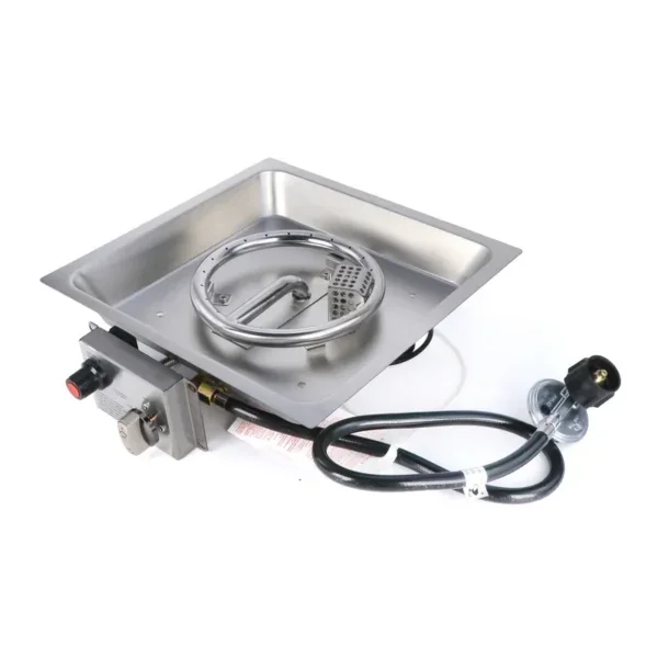 Burner Kit Patio Warmer, Stainless Steel, Fire Pit - view 3