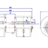 Bustruckheavy Vehicles Air Conditioner, ZHF2827A, 24v, ≥1100m3 - view 4