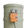 Butterfly Baffle Regulating Valve, 16cm, Electric, XC-12 - view 2