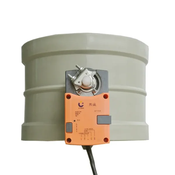 Butterfly Baffle Regulating Valve, 16cm, Electric, XC-12 - view 3