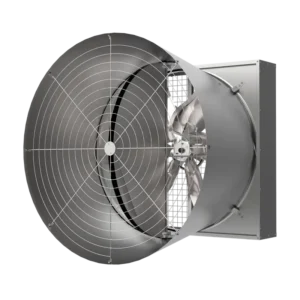 Butterfly Cone Extractor, Wall, 220-380V, Hot Galvanized
