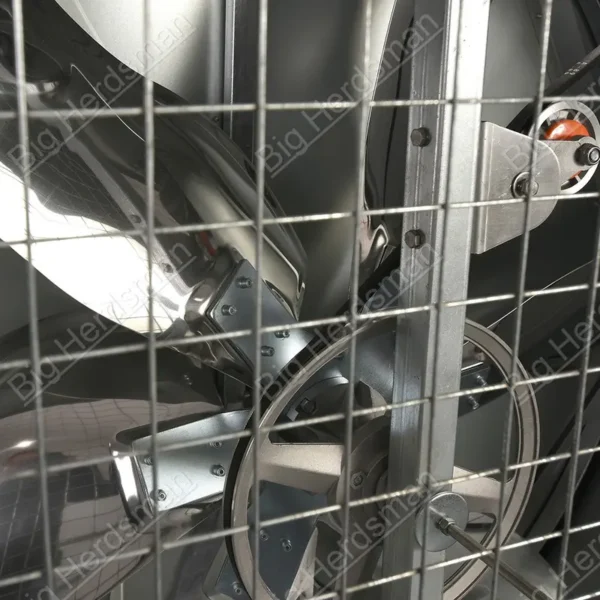 Butterfly Cone Extractor, Wall, 220-380V, Hot Galvanized - view 3