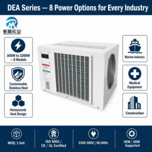 Cabinet Air Conditioner, DEA-800W, R134a, IP54, CNC