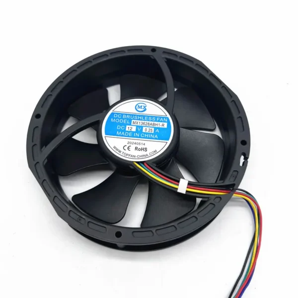 Cabinet Cooling Fan, 136mm, 12V, 24V, 48V - view 2